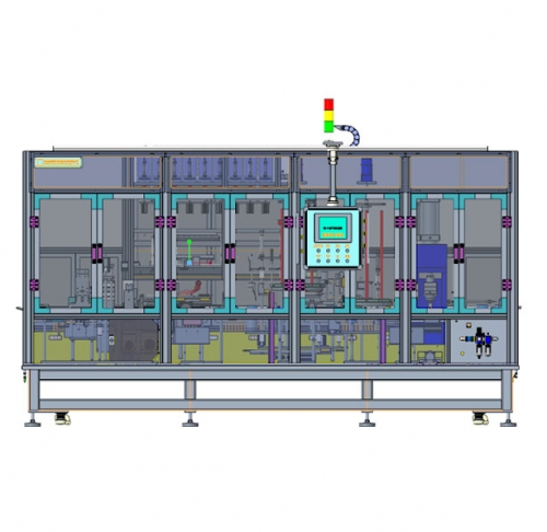 COMBINING & CAGE ASSEMBLY MACHINE